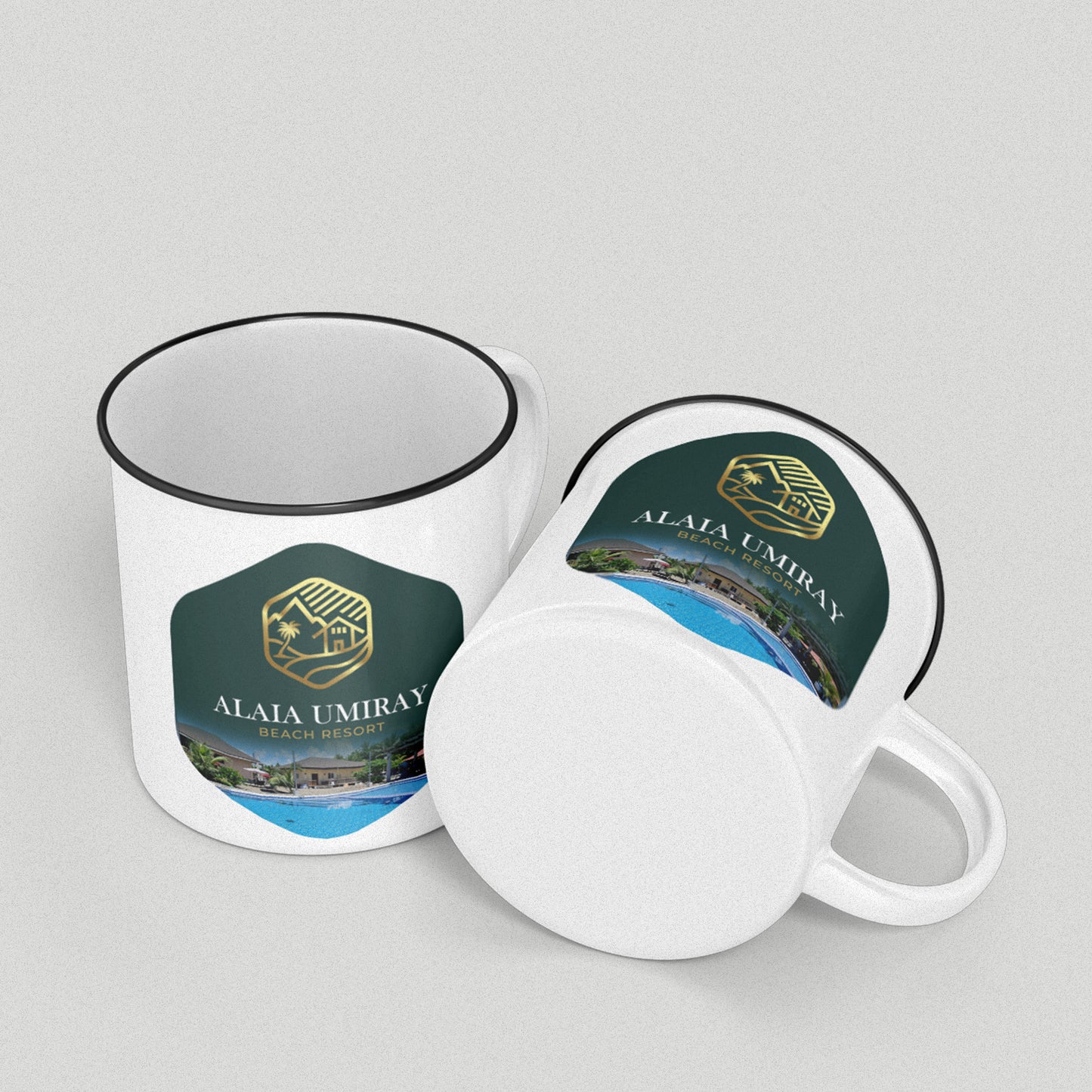 Custom Enamel Mug | made by MADKAHUNA