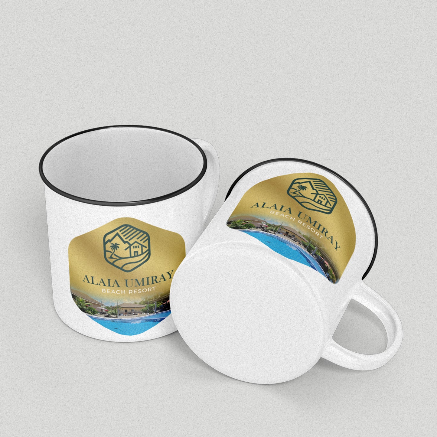 Custom Enamel Mug | made by MADKAHUNA