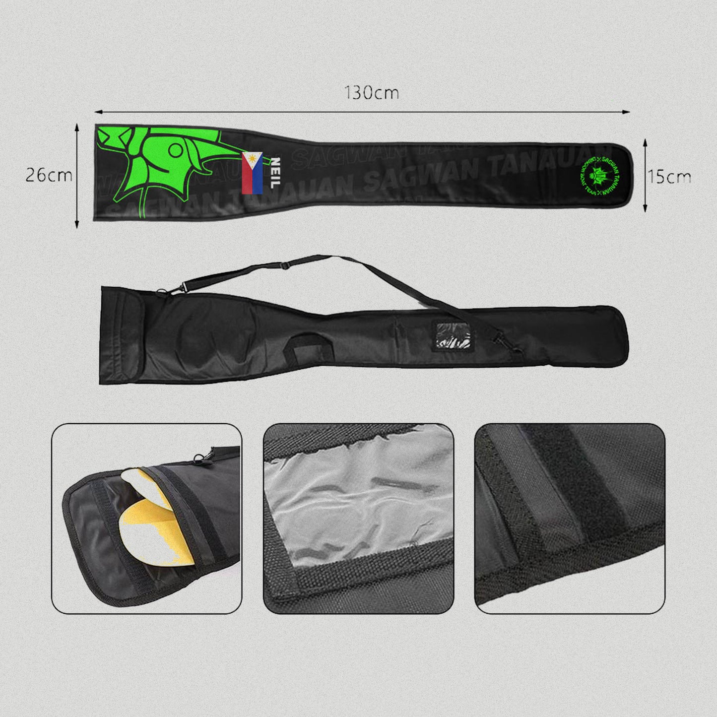 Custom Paddle Board Bag | made by MADKAHUNA