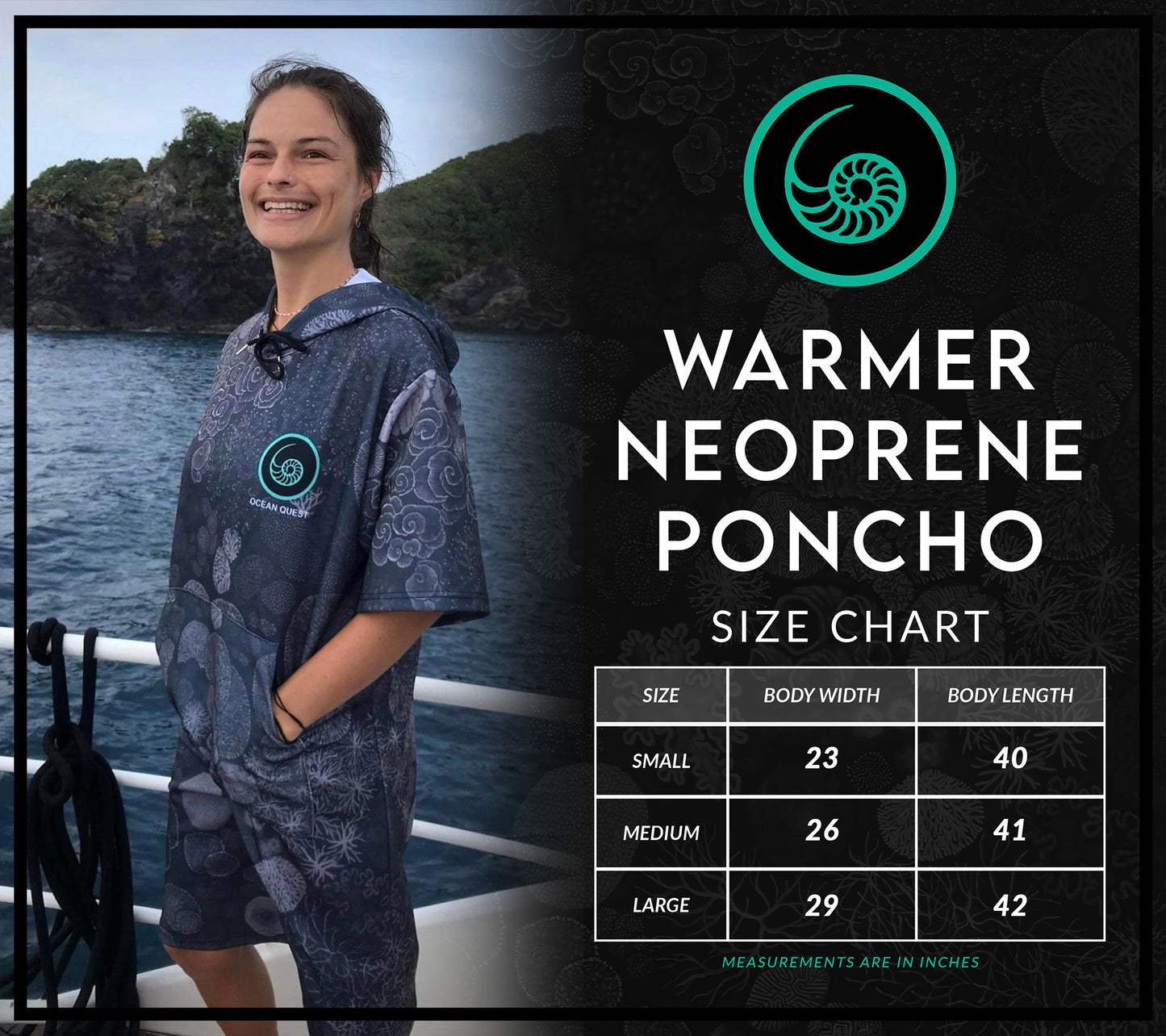 Custom Warmer Neoprene Poncho | made by MADKAHUNA
