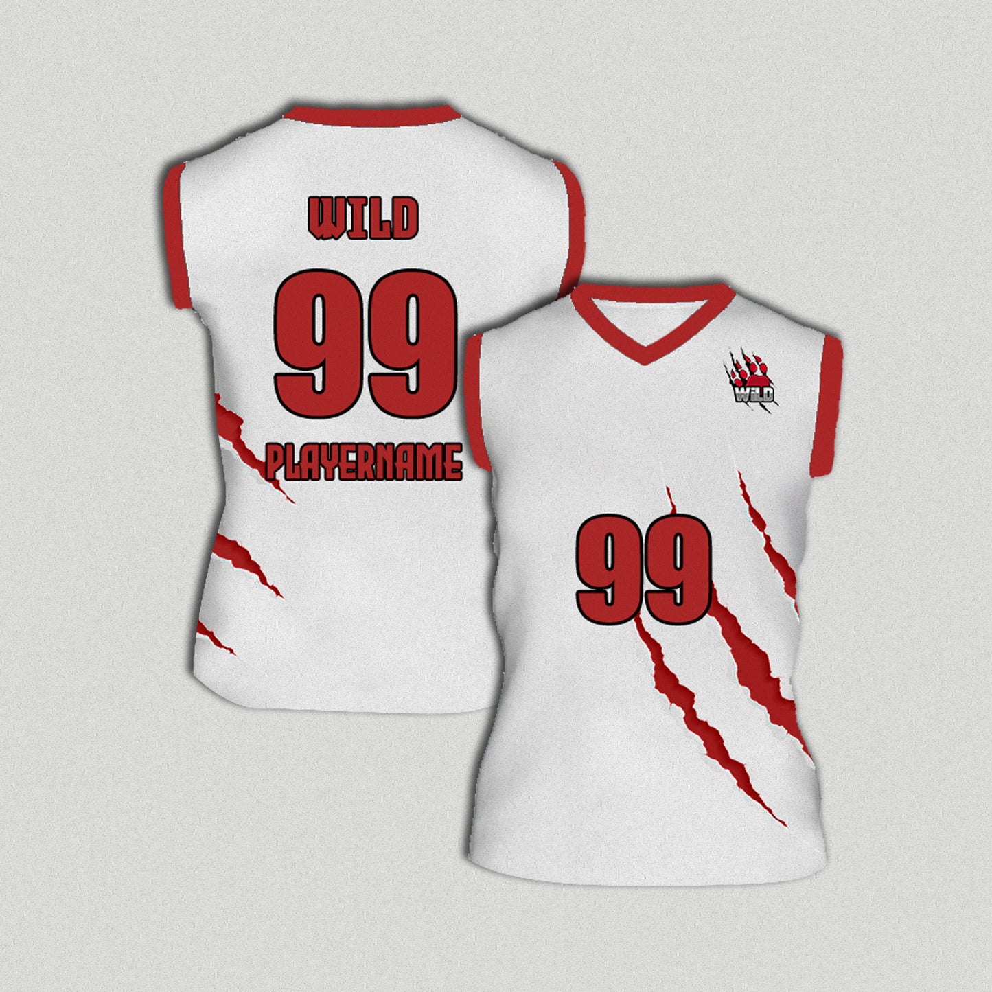 Custom Volleyball Jersey | made by MADKAHUNA
