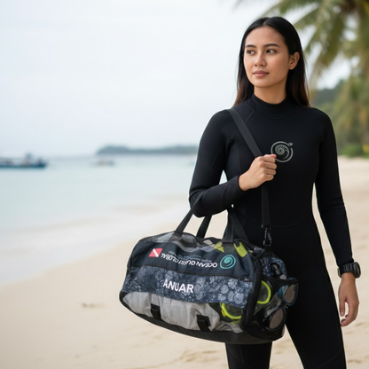 Custom Dive Bag | made by MADKAHUNA