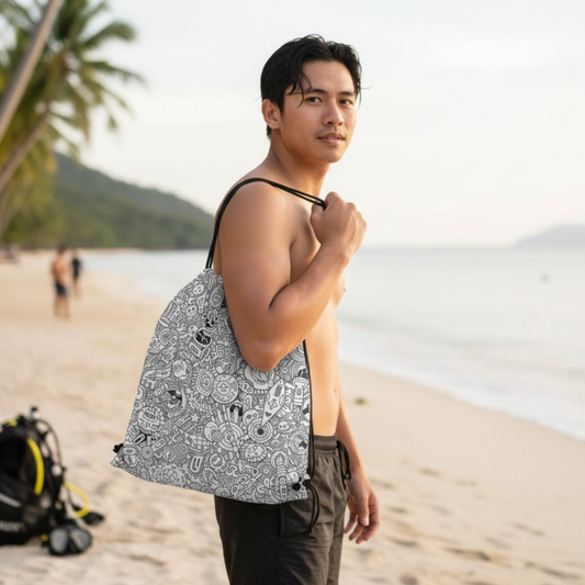 Custom Drawstring Bag | made by MADKAHUNA