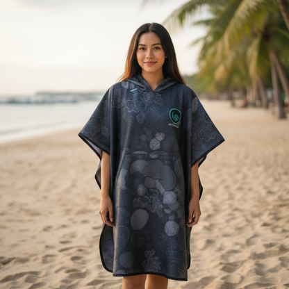Custom Warmer Neoprene Poncho | made by MADKAHUNA